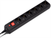 Сетевой фильтр Buro 600SH-16-3-B 3м (6 розеток) черный (коробка) 600SH-16-3-B