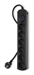 Сетевой фильтр Ippon BK-6-EU-3-16-B 3м (6 розеток) черный (коробка) BK-6-EU-3-16-B