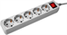 Сетевой фильтр PC Pet AP01006-E-G 1.8м (5 розеток) серый (пакет ПЭ) AP01006-E-G