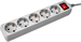 Сетевой фильтр PC Pet AP01006-E-G 1.8м (5 розеток) серый (пакет ПЭ) AP01006-E-G