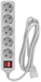 Сетевой фильтр PC Pet AP01006-E-G 1.8м (5 розеток) серый (пакет ПЭ) AP01006-E-G