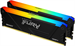 Память DDR4 2x32GB 3600MHz Kingston KF436C18BB2AK2/64 Fury Beast Black RGB RTL Gaming PC4-28800 CL18 KF436C18BB2AK2/64