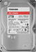 Жесткий диск Toshiba SATA-III 2TB HDWD320UZSVA Desktop P300 4KN (7200rpm) 256Mb 3.5" HDWD320UZSVA