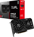 Видеокарта Asus PCI-E 5.0 DUAL-RX9060XT-16G AMD Radeon RX 9060XT 16Gb 128bit GDDR6 2620/20000 HDMIx1 DUAL-RX9060XT-16G