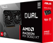 Видеокарта Asus PCI-E 5.0 DUAL-RX9060XT-16G AMD Radeon RX 9060XT 16Gb 128bit GDDR6 2620/20000 HDMIx1 DUAL-RX9060XT-16G