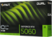 Видеокарта Palit PCI-E 5.0 PA-RTX5060 DUAL OC NVIDIA GeForce RTX 5060 8Gb 128bit GDDR7 2280/28000 HD NE75060S19P1-GB2063D