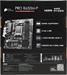 Материнская плата MSI PRO B650M-P Socket AM5 AMD B650 4xDDR5 mATX AC`97 8ch(7.1) 2.5Gg RAID+VGA+HDMI PRO B650M-P