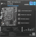 Материнская плата MSI PRO B760M-E DDR4 Soc-1700 Intel B760 2xDDR4 mATX AC`97 8ch(7.1) GbLAN+VGA+HDMI PRO B760M-E DDR4