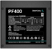 Блок питания Deepcool ATX 400W PF400 V2 80+ white (20+4pin) APFC 120mm fan 6xSATA RTL R-PF400D-HA0B-WDEU