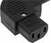 Вилка Lanmaster LAN-IEC-320-C13/90 LAN-IEC-320-C13/90