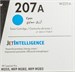 Картридж лазерный HP 207A W2211A голубой бар.в компл. (1250стр.) для HP M255/MFP M282/M283 W2211A