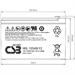 Батарея для ИБП CSB HRL1234W F2 FR 12В 9Ач HRL1234W F2 FR