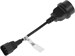Кабель Powercom SCUT IEC-320 C14 to Socket Type-F 250V 10A SCUT