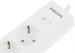 Сетевой фильтр Philips CHP2135WA/51 2м (3 розетки) белый (коробка) CHP2135WA/51