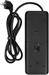 Сетевой фильтр Powercom SP-10 USB2A1СB 1.8м 1.8м (10 розеток) черный (коробка) SP-10 USB2A1СB 1,8М