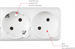 Сетевой фильтр Powercube SPG(5+1)-16B-3M-WHITE 3м (6 розеток) белый (коробка) SPG(5+1)-16B-3M