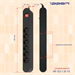 Сетевой фильтр Ippon NF-EU-1.8-10 1.8м (6 розеток) черный (коробка) NF-EU-1.8-10