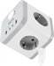 Сетевой удлинитель Buro BU-PC3.1UС-W 1.5м (3 розетки) белый (коробка) BU-PC3.1UС-W