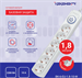Сетевой фильтр Ippon BK-6-EU-1.8-10-W 1.8м (6 розеток) белый (коробка) BK-6-EU-1.8-10-W