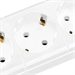 Сетевой фильтр Buro BU-SP1.8_USB_2A-W 1.8м (6 розеток) белый (коробка) BU-SP1.8_USB_2A-W