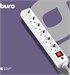Сетевой фильтр Buro 600SH-16-1.8-W 1.8м (6 розеток) белый (коробка) 600SH-16-1.8-W