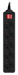 Сетевой фильтр PC Pet AP01006-5-B 5м (5 розеток) черный (пакет ПЭ) AP01006-5-B