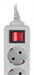 Сетевой фильтр PC Pet AP01006-5-G 5м (5 розеток) серый (пакет ПЭ) AP01006-5-G