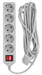 Сетевой фильтр PC Pet AP01006-5-G 5м (5 розеток) серый (пакет ПЭ) AP01006-5-G