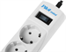 Сетевой фильтр Pilot mini 5м (4 розетки) белый (коробка) 129