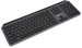 Клавиатура Оклик K859W серый/черный USB беспроводная slim Multimedia (2002136) 2002136