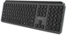 Клавиатура Оклик K859W серый/черный USB беспроводная slim Multimedia (2002136) 2002136