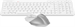 Клавиатура + мышь A4Tech Fstyler FB2800C Air2 White клав:белый/серый мышь:белый/серый USB беспроводн 40861