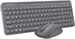Клавиатура + мышь A4Tech Fstyler FG3300 Air2 клав:серый мышь:серый USB беспроводная slim Multimedia FG3300 AIR2