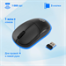 Клавиатура + мышь Оклик 220M клав:черный мышь:черный USB беспроводная slim Multimedia (1062000) 1062000