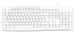 Клавиатура Оклик 305M белый USB Multimedia (1875227) 1875227