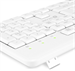 Клавиатура + мышь Оклик S650 клав:белый мышь:белый USB Multimedia (1875257) 1875257