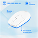 Клавиатура + мышь Оклик S650 клав:белый мышь:белый USB Multimedia (1875257) 1875257