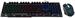 Клавиатура + мышь Оклик 400GMK клав:черный мышь:черный USB LED (1546779) 1546779