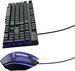 Клавиатура + мышь Оклик 400GMK клав:черный мышь:черный USB LED (1546779) 1546779
