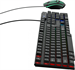 Клавиатура + мышь Оклик 400GMK клав:черный мышь:черный USB LED (1546779) 1546779