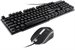 Клавиатура + мышь Оклик 400GMK клав:черный мышь:черный USB LED (1546779) 1546779