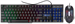 Клавиатура + мышь Оклик 400GMK клав:черный мышь:черный USB LED (1546779) 1546779