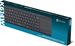 Клавиатура Оклик K614W черный USB беспроводная slim Multimedia Touch (1979327) 1979327