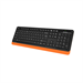 Клавиатура + мышь A4Tech Fstyler FG1010 клав:черный/оранжевый мышь:черный/оранжевый USB беспроводная FG1010 ORANGE