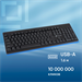 Клавиатура Оклик 95M черный USB (1788106) 1788106
