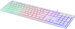 Клавиатура Оклик 550ML белый USB slim Multimedia LED 1061618