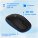 Клавиатура + мышь Оклик S255W клав:черный мышь:черный USB беспроводная Multimedia (1909361) 1909361