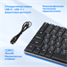 Клавиатура Оклик K953X механическая черный/серый USB Multimedia LED (1901086) 1901086