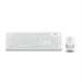 Клавиатура + мышь A4Tech Fstyler FG1010 клав:белый/серый мышь:белый/серый USB беспроводная Multimedi FG1010 WHITE