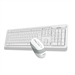 Клавиатура + мышь A4Tech Fstyler FG1010 клав:белый/серый мышь:белый/серый USB беспроводная Multimedi FG1010 WHITE